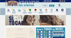 Desktop Screenshot of loterialasarenas.com
